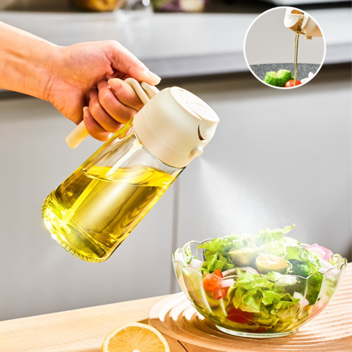 MistSpray - Vaporisateur d'Huile Élégant pour une Cuisson Parfaite