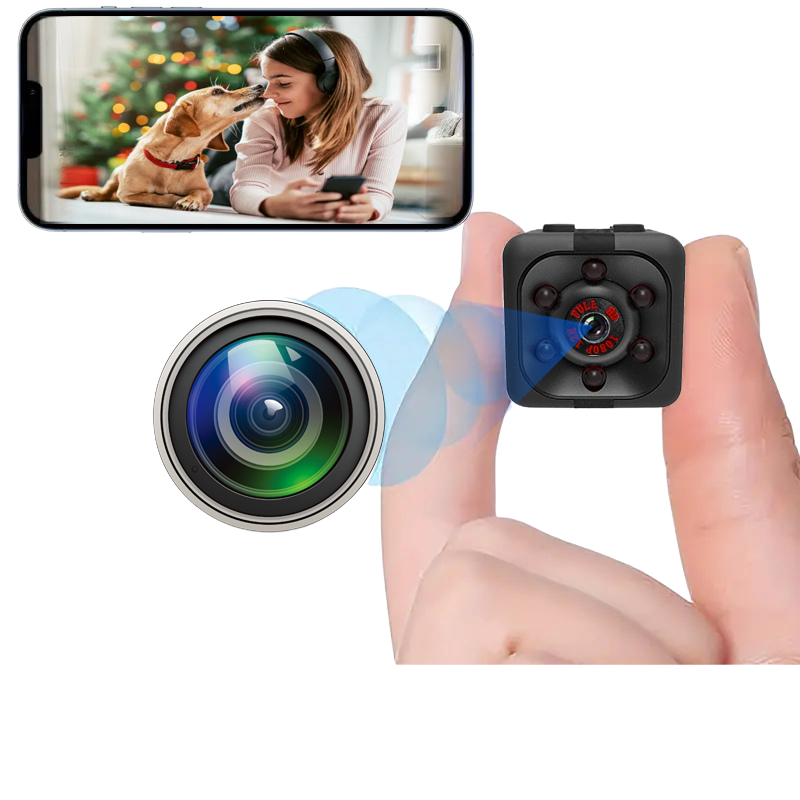 VisionInvisible - Caméra de Sécurité HD Discrète Intérieur et Extérieur