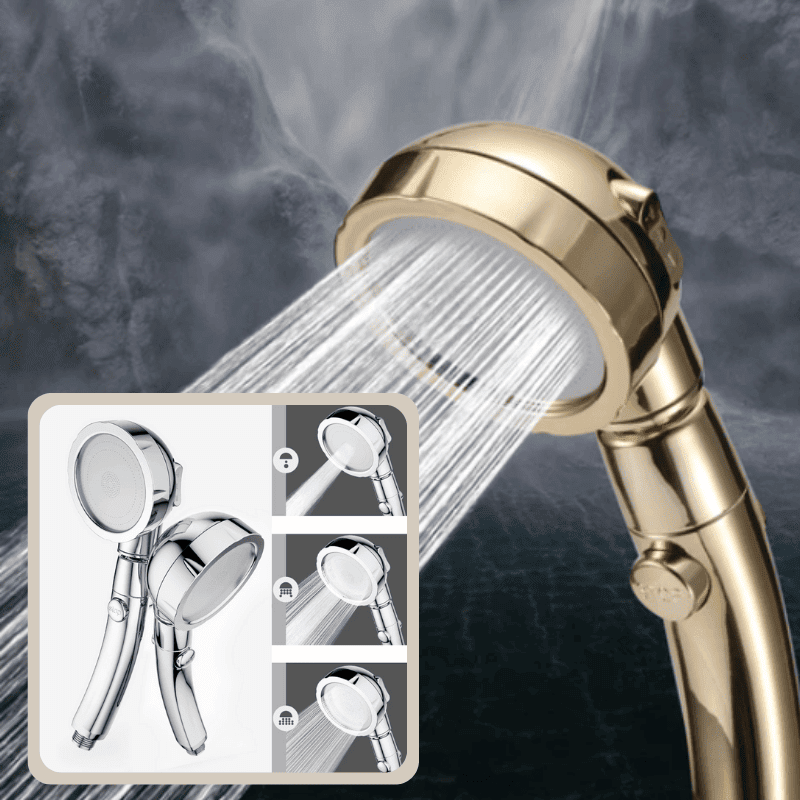 PowerHead Set Douche 3-en-1 – Pluie Réglable