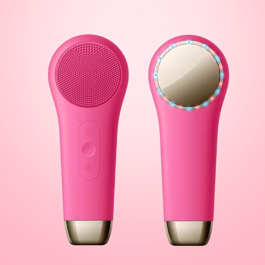 GlowEssence Brosse Visage – 3-en-1 Nettoyage Peau
