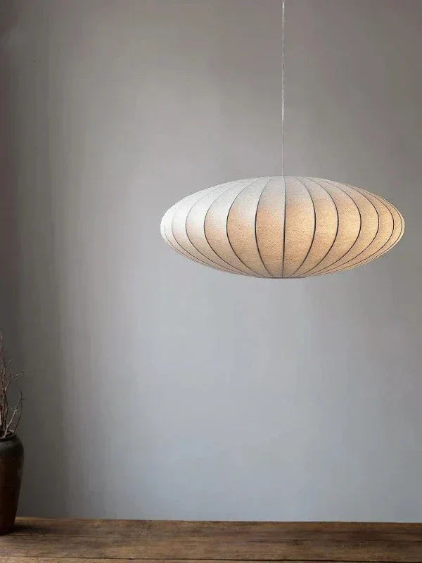 SilkCrown - Luxueuse suspension en soie et cristaux