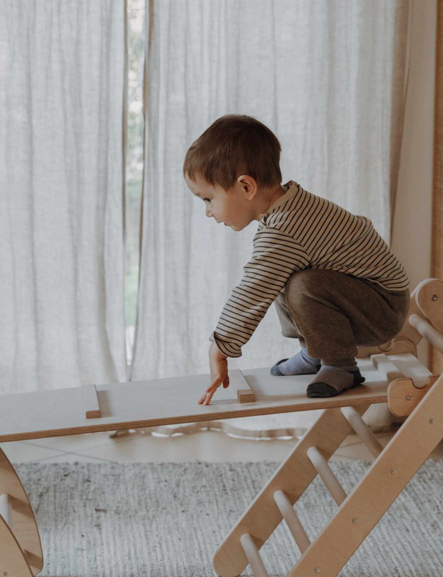 ClimbX Slide – Planche d'Escalade 100 cm pour Enfants