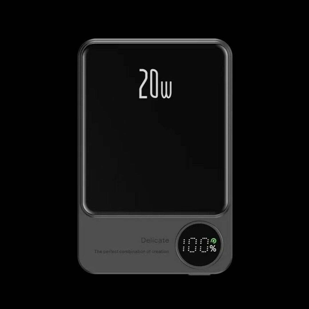 MagneticPulse Charger - Chargeur Magnétique Slim 5000 mAh