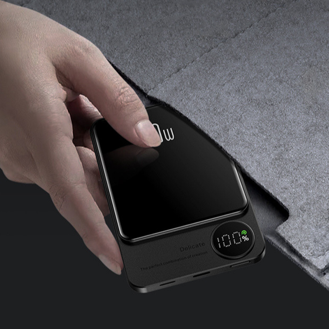 MagneticPulse Charger - Chargeur Magnétique Slim 5000 mAh