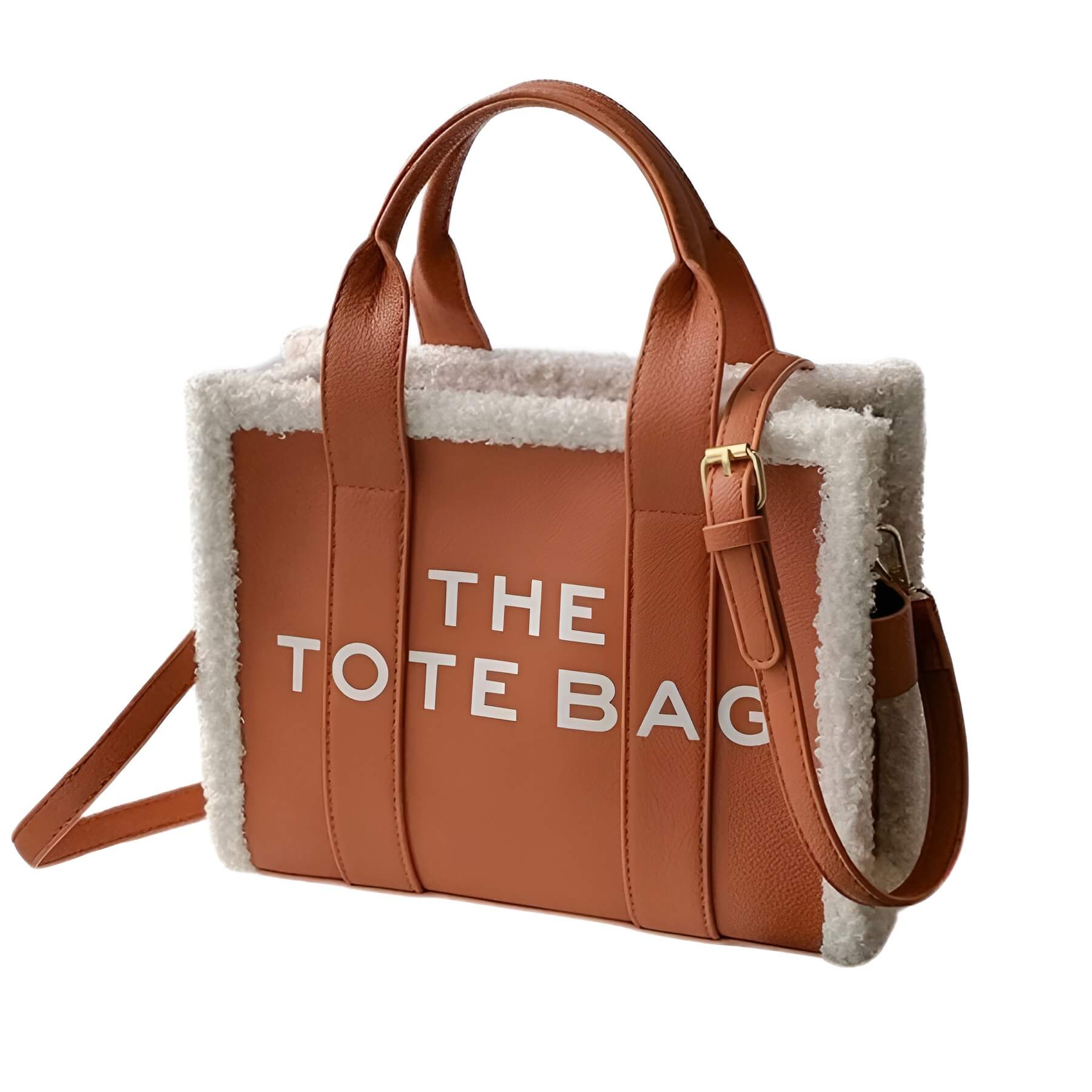 LuxVibe Bag - Sac PU Cuir Fausse Fourrure
