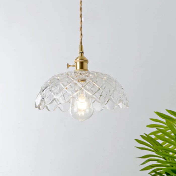 OpulentGlow Pendant – Élégante Suspension en Verre
