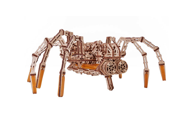 WoodCraft Spider Puzzle – Modèle Mécanique 3D