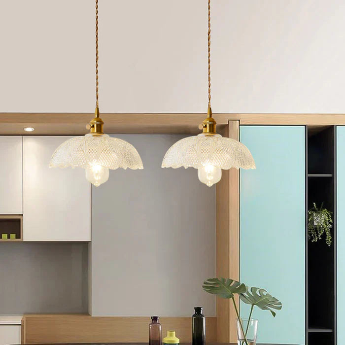 OpulentGlow Pendant – Élégante Suspension en Verre
