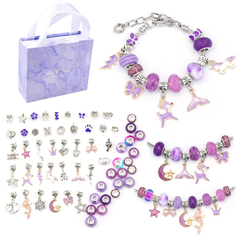 SparkleBrace Kit – Set DIY Bracelets Créatifs