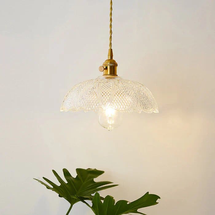 OpulentGlow Pendant – Élégante Suspension en Verre