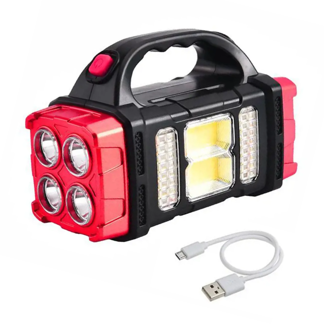 SolarBeam - Lampe d'Urgence 3-en-1 Solaire