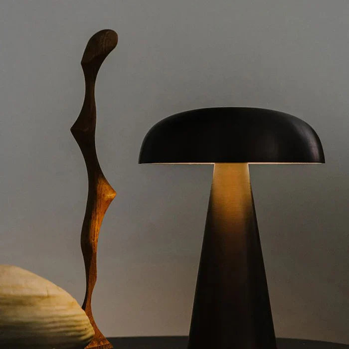 ShroomLite - Éclairage de Table Portable Élégant