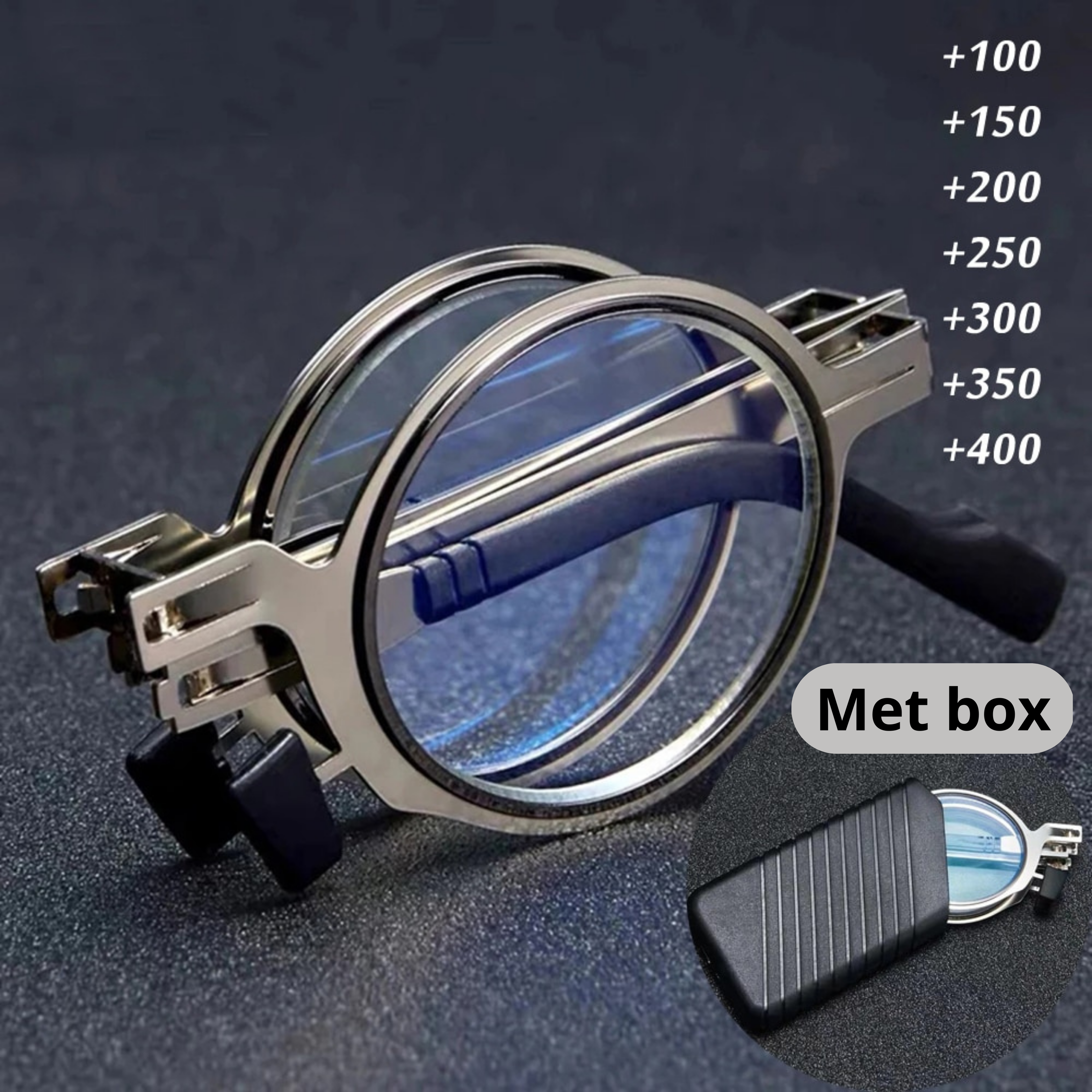 FoldVision - Lunettes de Lecture Pliables Stylées