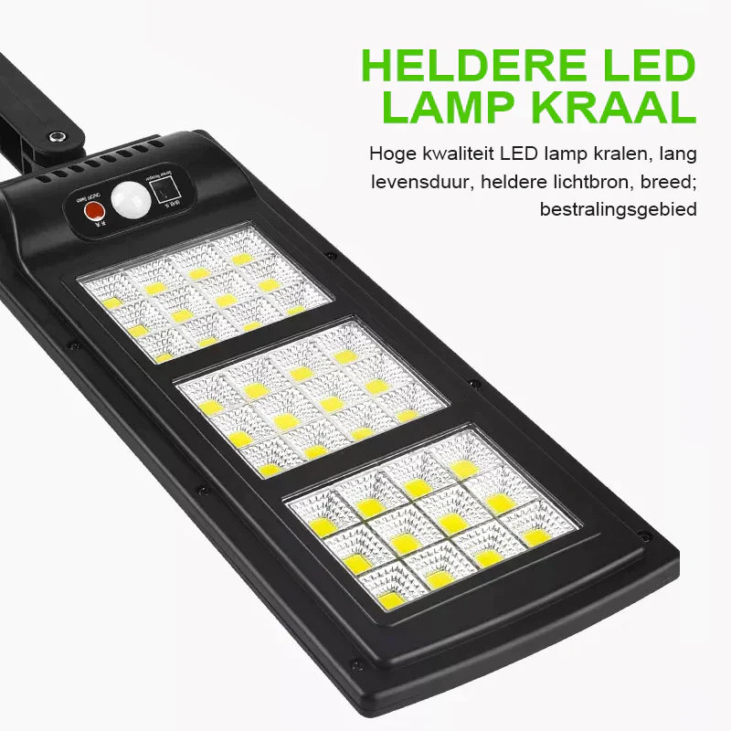 Lampe de Sécurité Solaire LED Sans Fil - 100% Énergie Solaire
