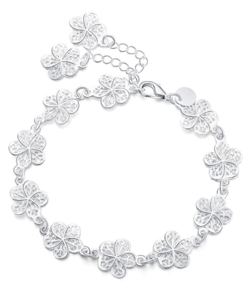 Bracelet Filigrane Argent - Maillons Élégants