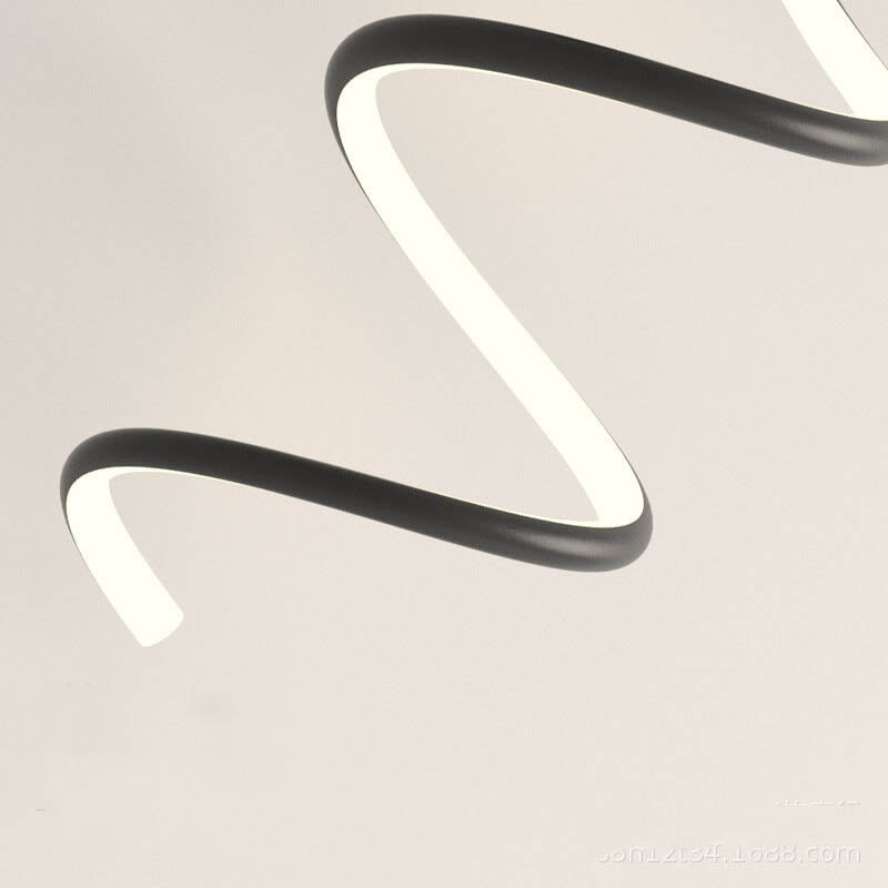 GlowWave - Applique Murale LED Arquée au Design Épuré