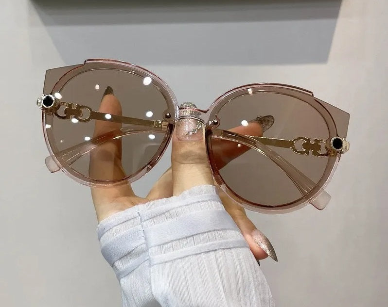 Patty Eyewear - Lunettes de Soleil Rondes Rétro Vintage