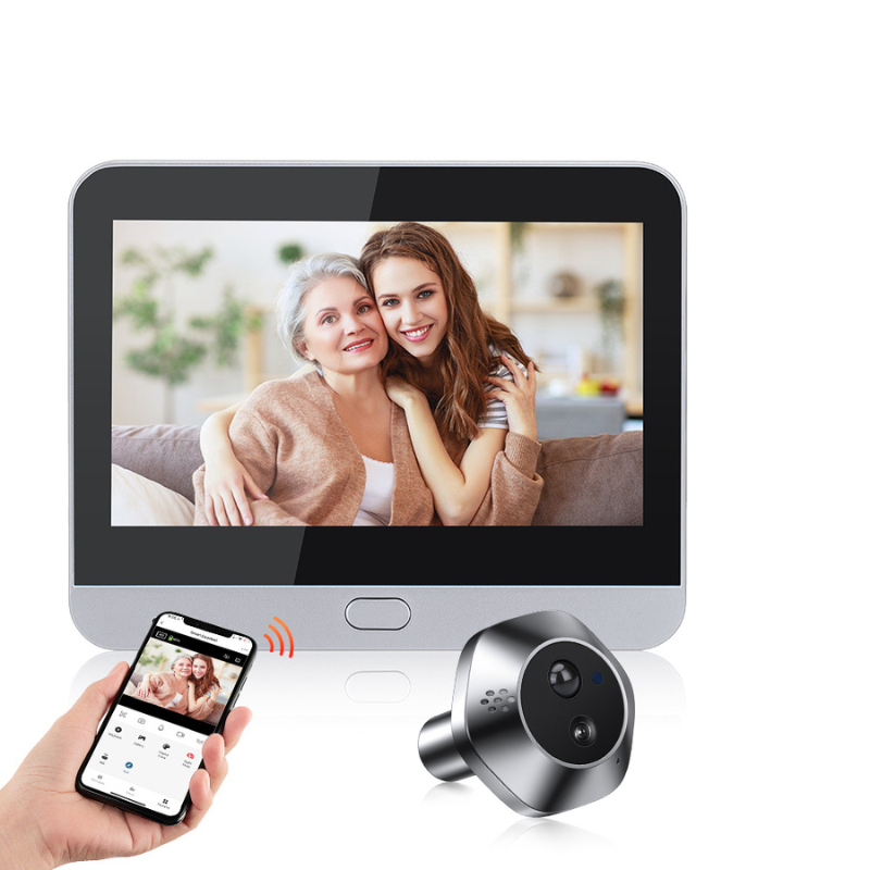 MiniCamPorte - Sonnette Vidéo Sans Fil Connectée pour la Sécurité