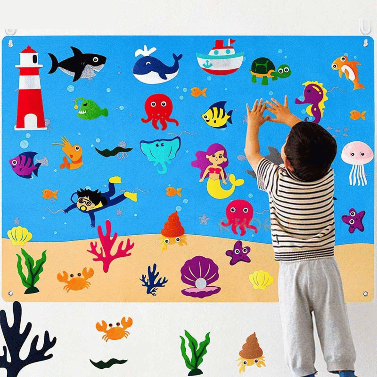 StoryCraft Felt Board – Tableau Feutre Créatif