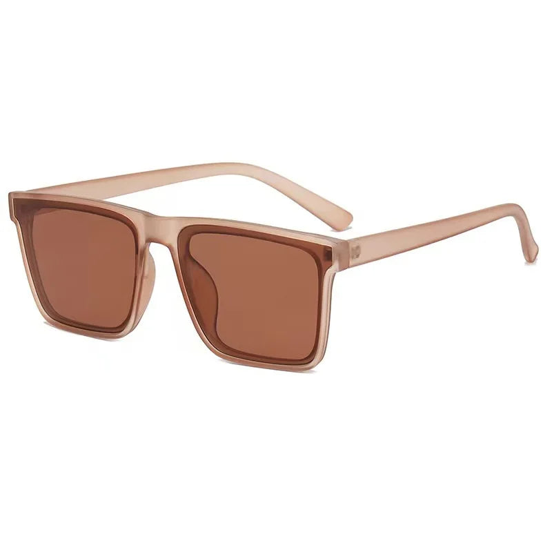 SjoerdVision - Lunettes de Soleil Carrées Vintage