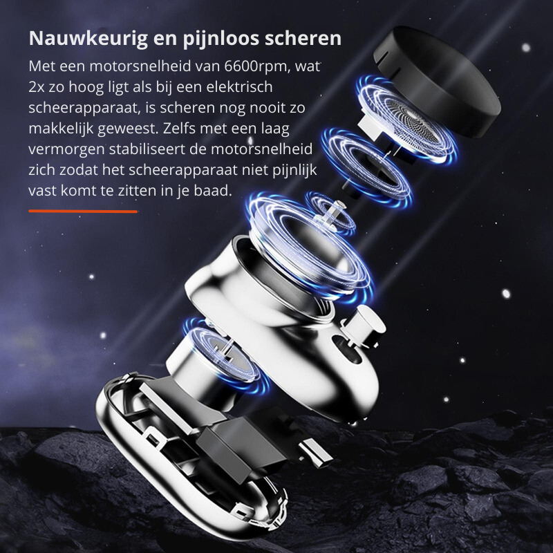 PocketShave - Rasoir Compact pour Voyage et Poche