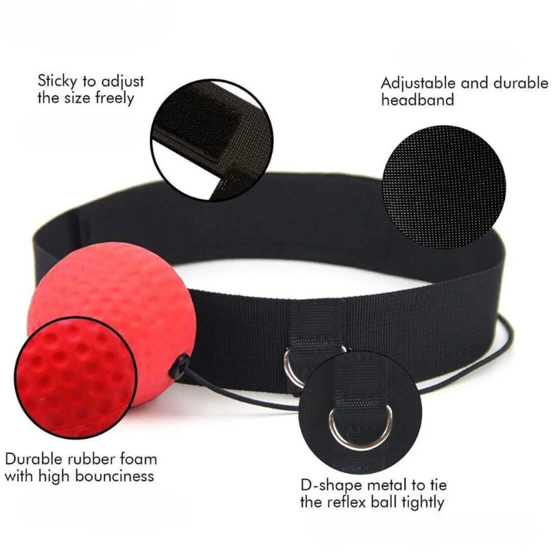 PunchPro - Balle de Réflexe pour Entraînement Boxe