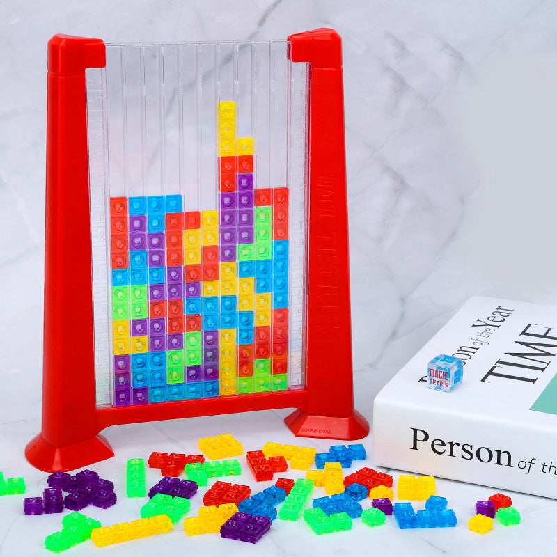 BrainBlocks - Puzzle Blocs en Bois Créatif