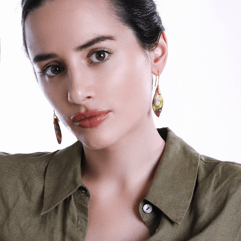 Amaris Earrings - Boucles d'Oreilles Goutte Élégantes