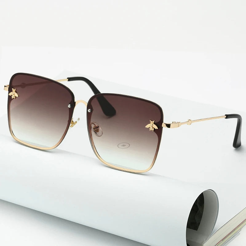 Charlotte Sunglasses - Lunettes de Soleil Oversize Sans Monture