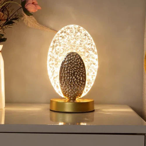 PeacockLuxe - Lampe de Table Paon Luxe Élégante