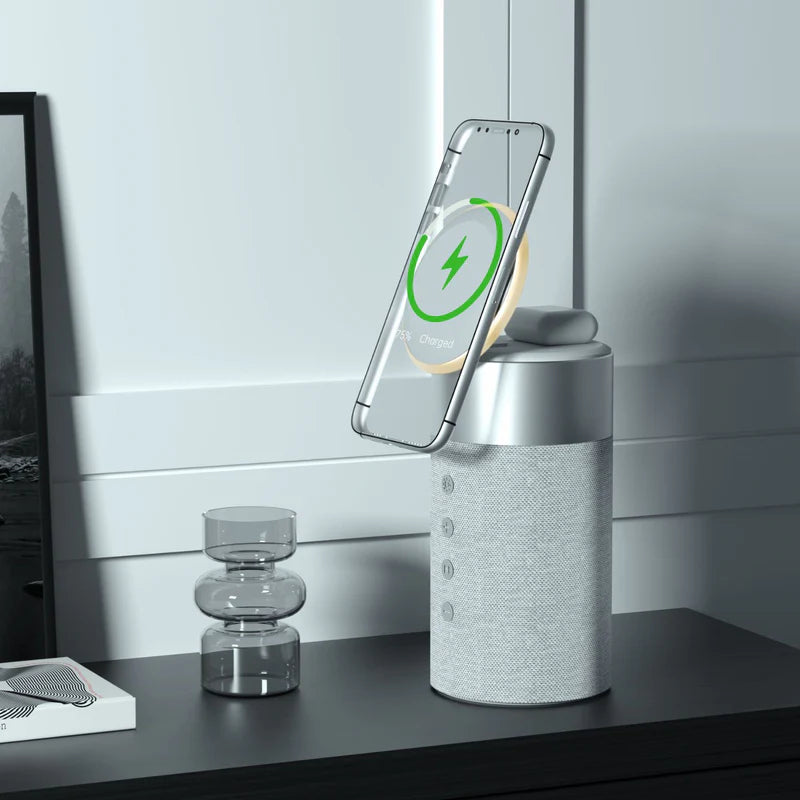 SoundWave Pro - Enceinte Bluetooth Portable avec Batterie Externe