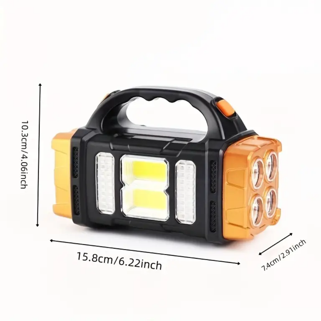 SolarBeam - Lampe d'Urgence 3-en-1 Solaire