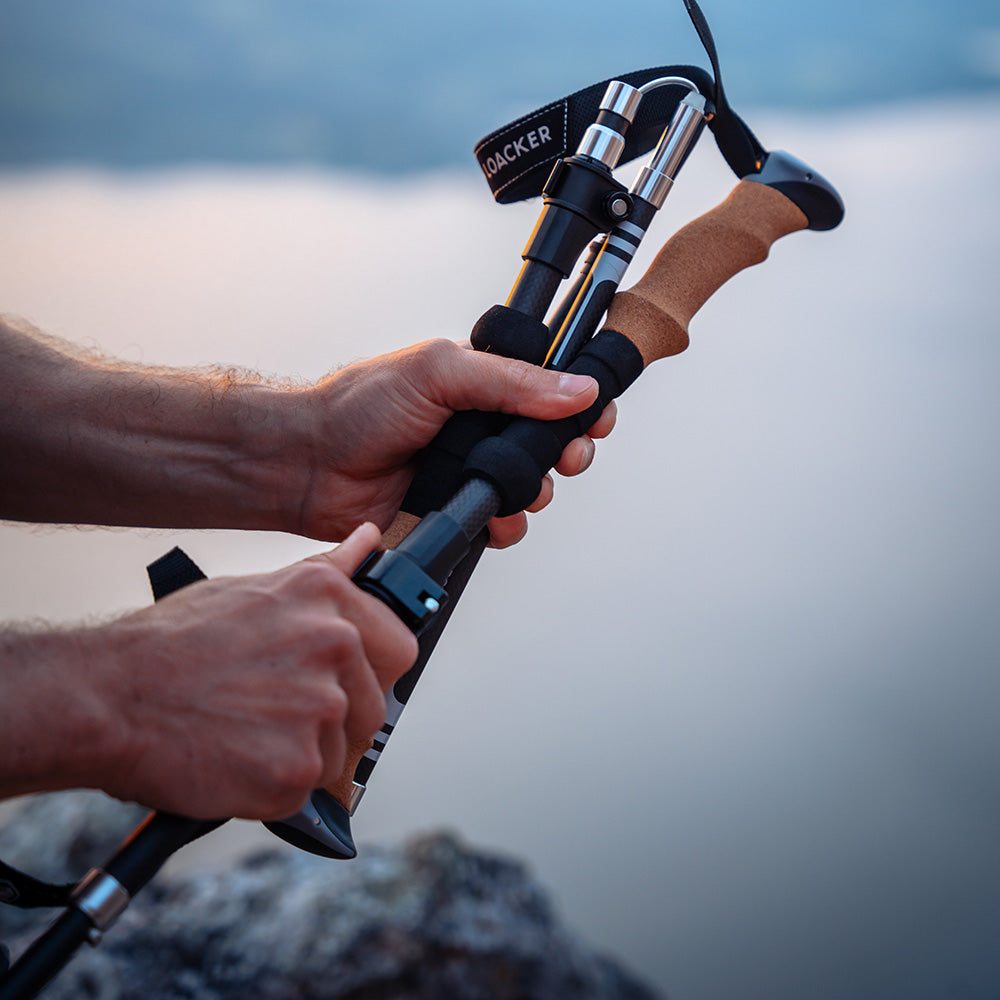 UltraLight Trekking Poles - Bâtons Pliables Liège