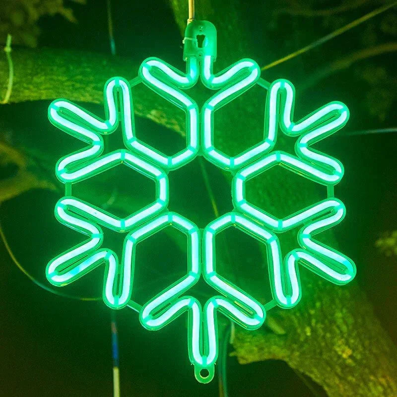 SterrenLicht - Guirlande Lumineuse LED Flocon de Neige pour Fêtes