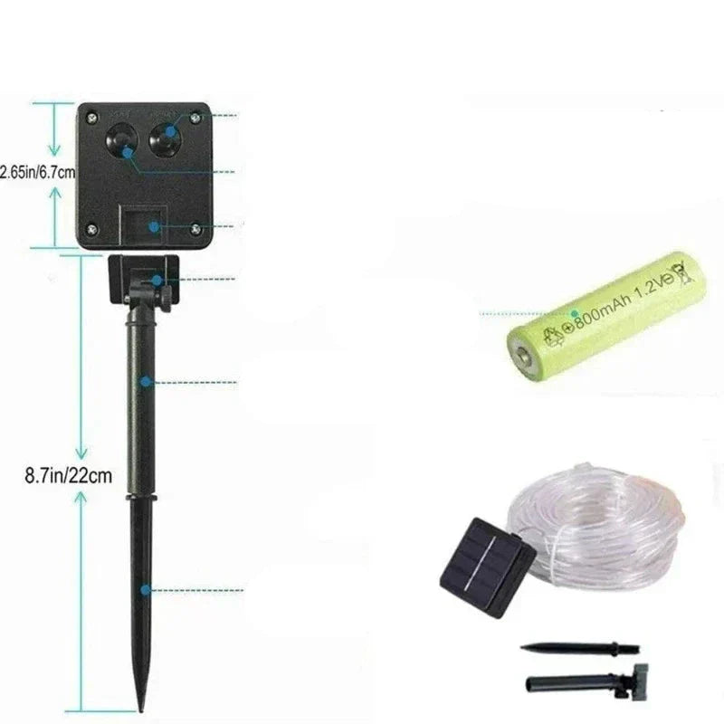 Lumisola - Guirlande Lumineuse Solaire LED pour Jardin