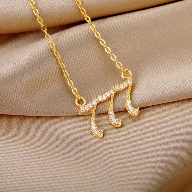 Seraphina - Collier nombres angéliques en zircone