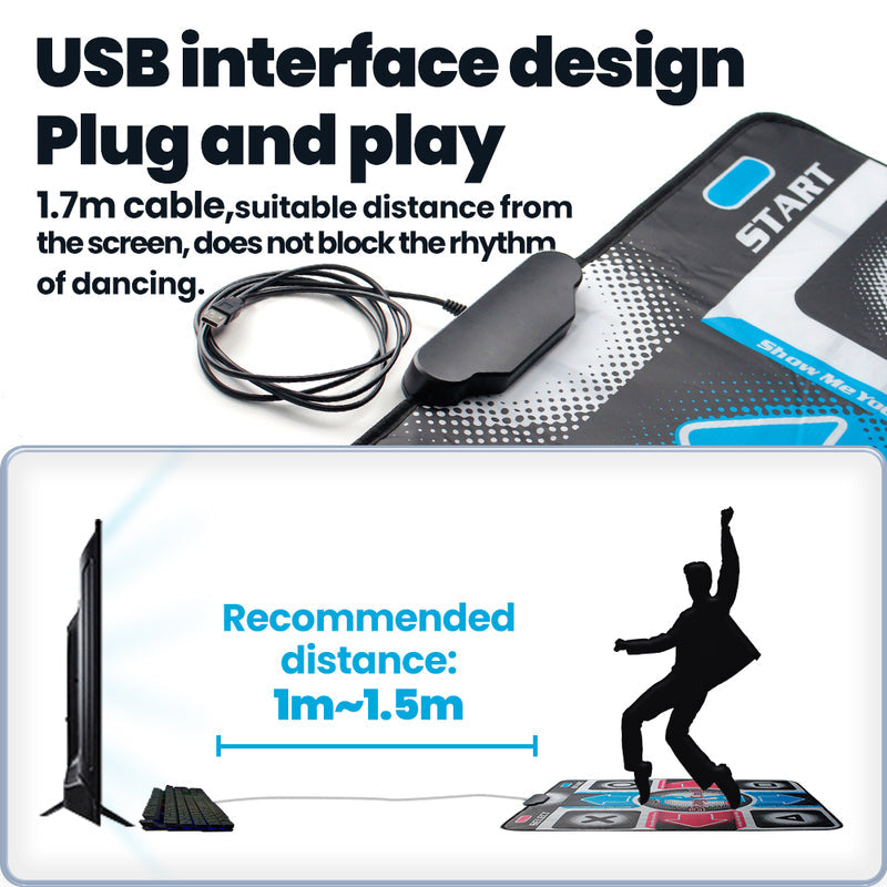 GroovePlay - Tapis de Danse Interactif