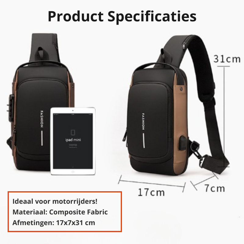 Julian ShoulderBag - Sac Bandoulière avec Chargeur