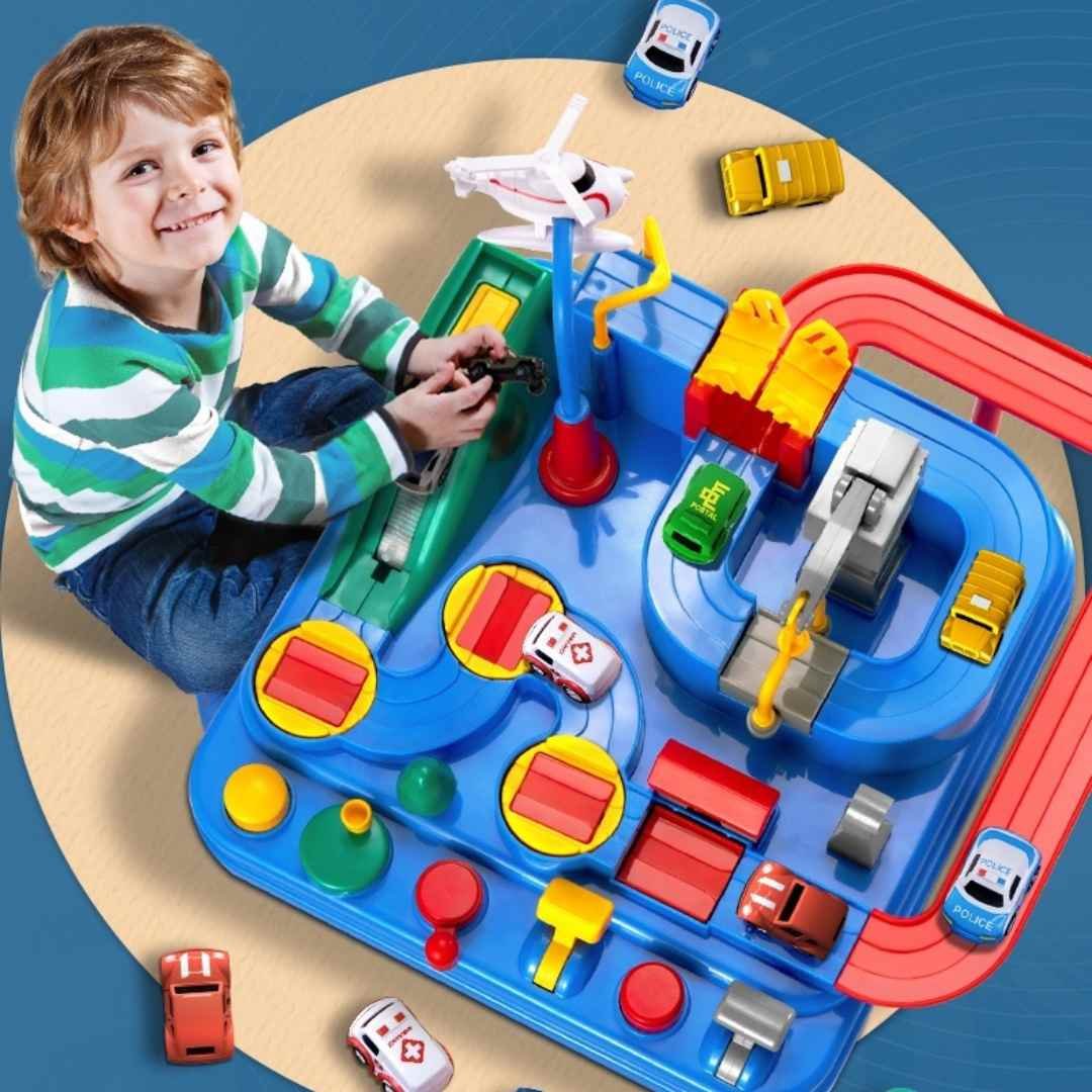 RescueTrack Adventure Set – Jouet Éducatif Bébé