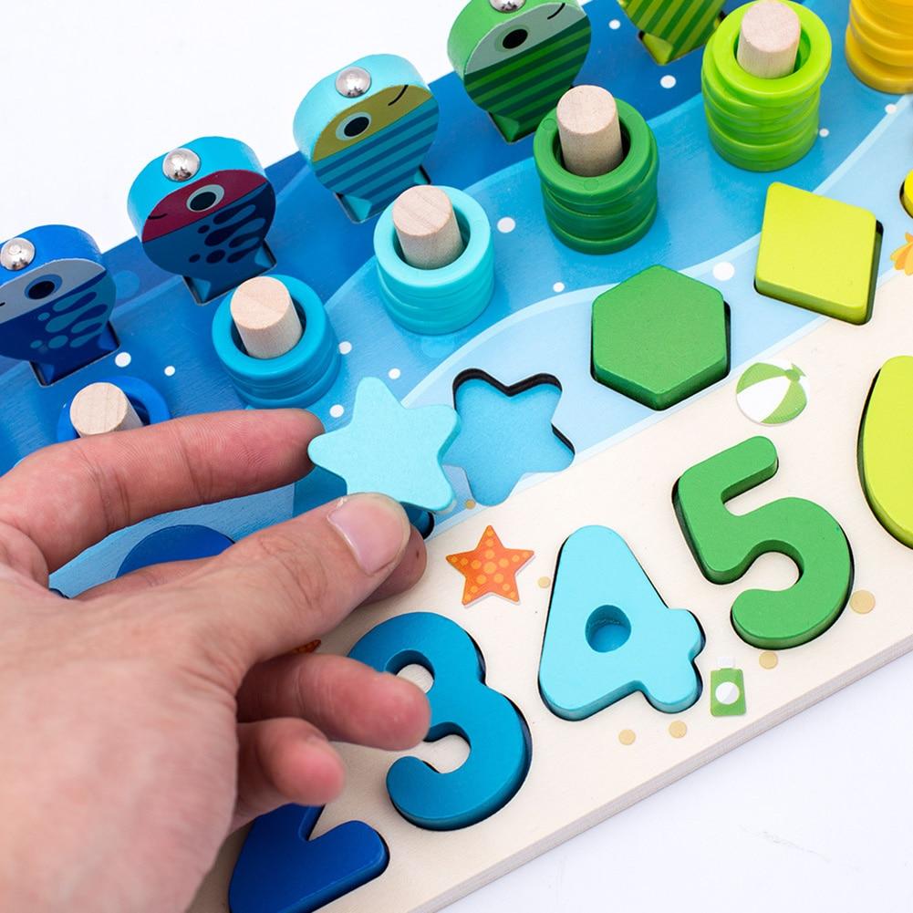 Wooden Montessori Board – Stimule la Cognition