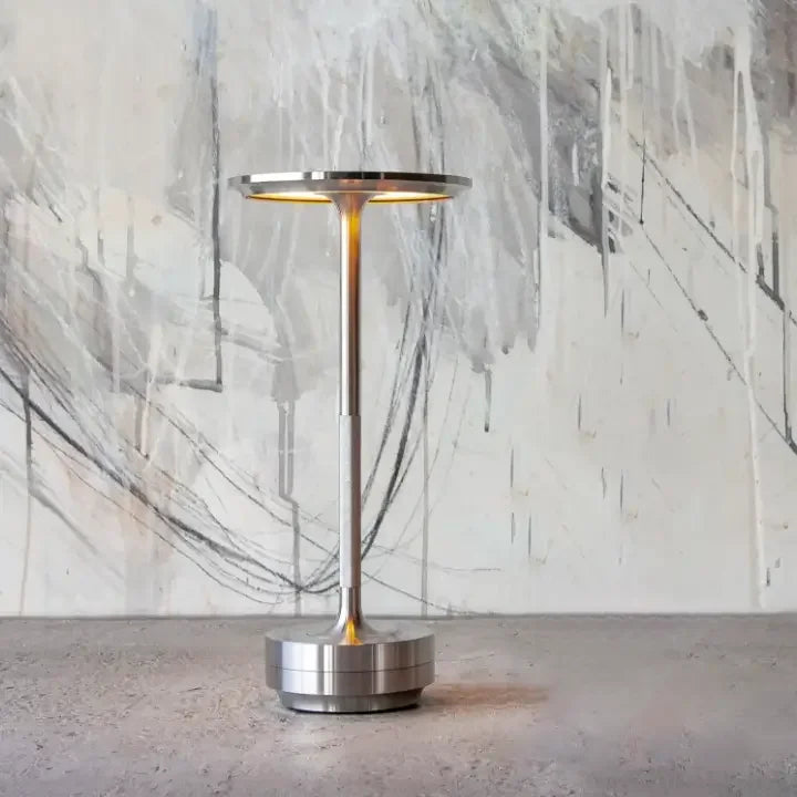SerenityLuxe - Lampe de Table LED Rechargeable et Dimmable