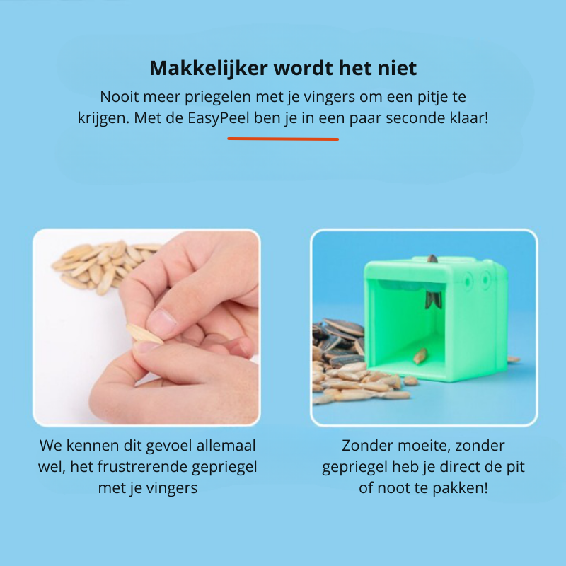 EasyPeel – Décortiquer Graines Tournesol Facilement