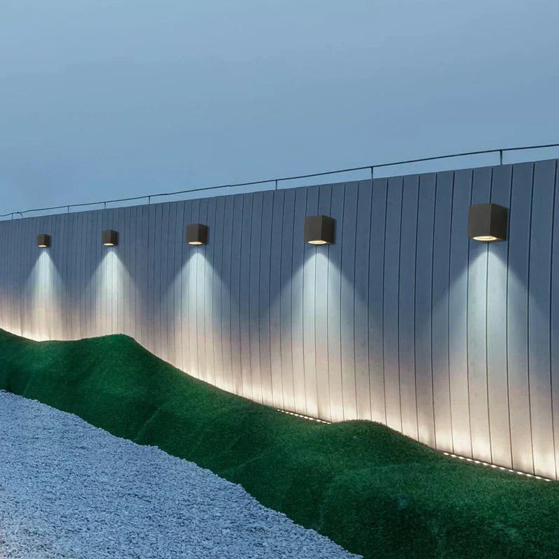 SkyLight - Applique Murale LED Extérieure en Aluminium