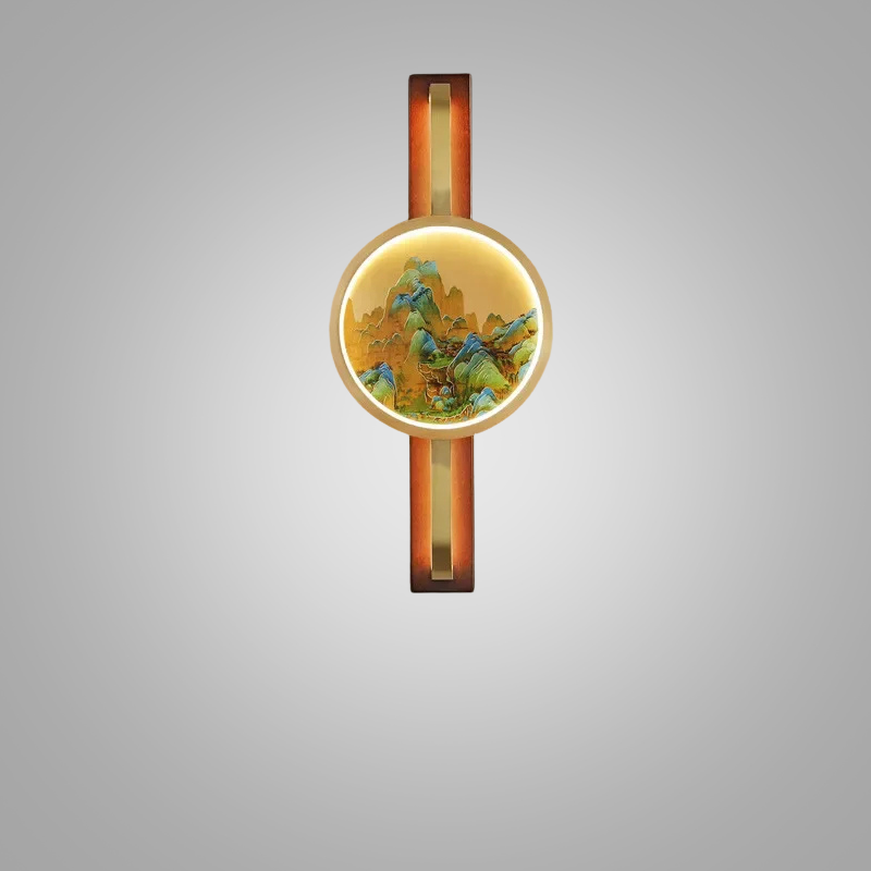 BrassGlow - Applique murale en laiton pour un interieur elegant