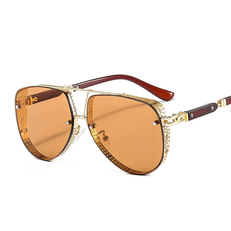 Zoey Sunglasses - Lunettes de Soleil Ovales Raffinées