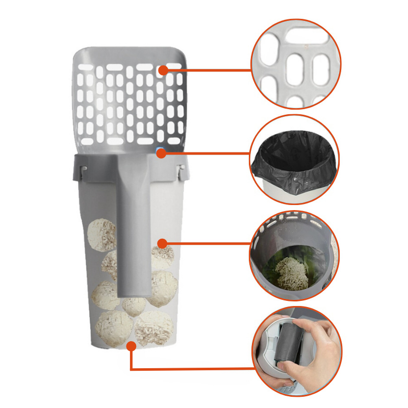 EasyScoop - Litière Hygiénique Sans Mauvaises Odeurs