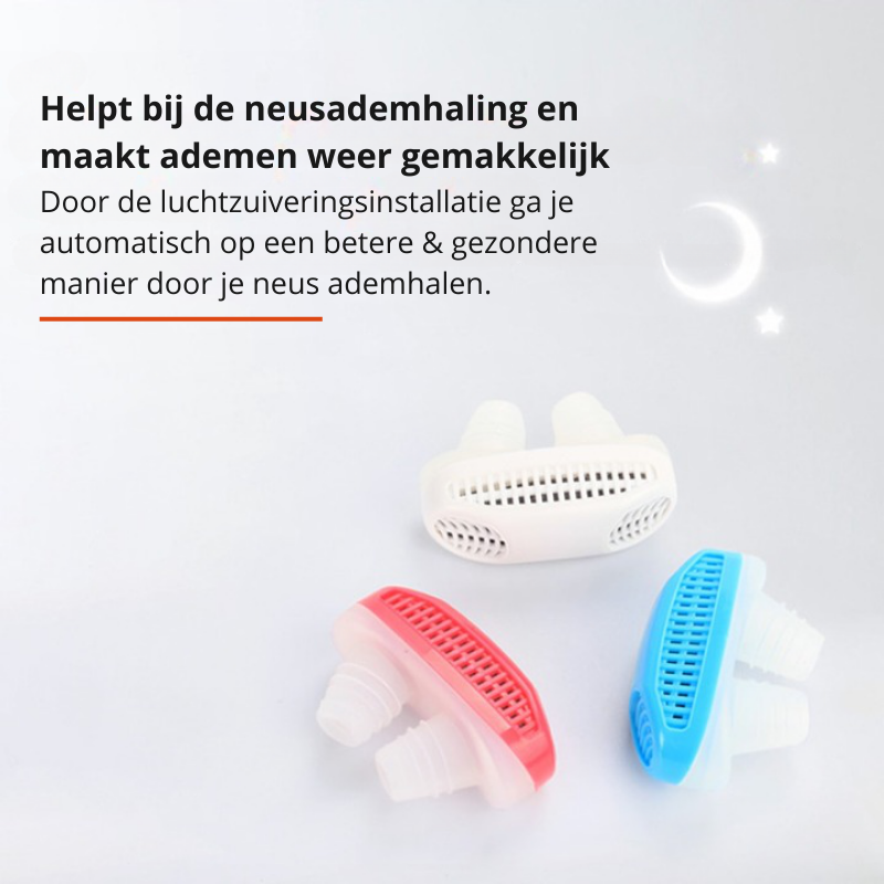 SleepPure - Dispositif Anti-Ronflement et Filtre Nasal