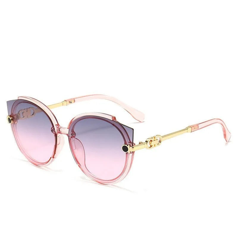 Patty Eyewear - Lunettes de Soleil Rondes Rétro Vintage