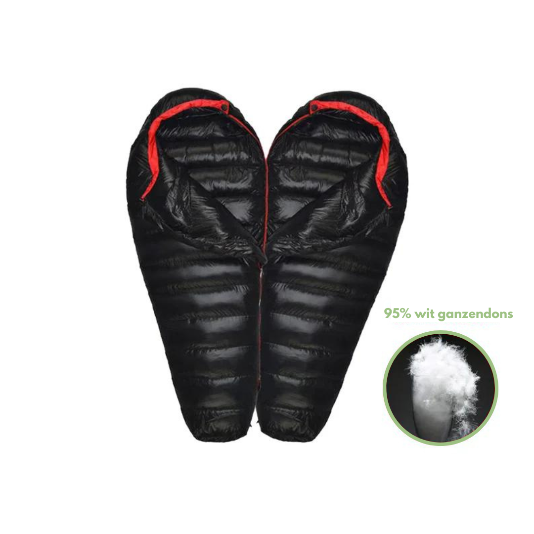 ArcticNest - Sac de Couchage Hiver Luxueux Nuits Froides