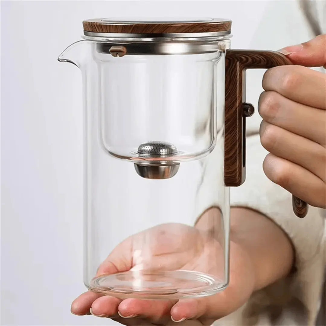 ClearBrew – Théière Transparente Élégante Café & Thé